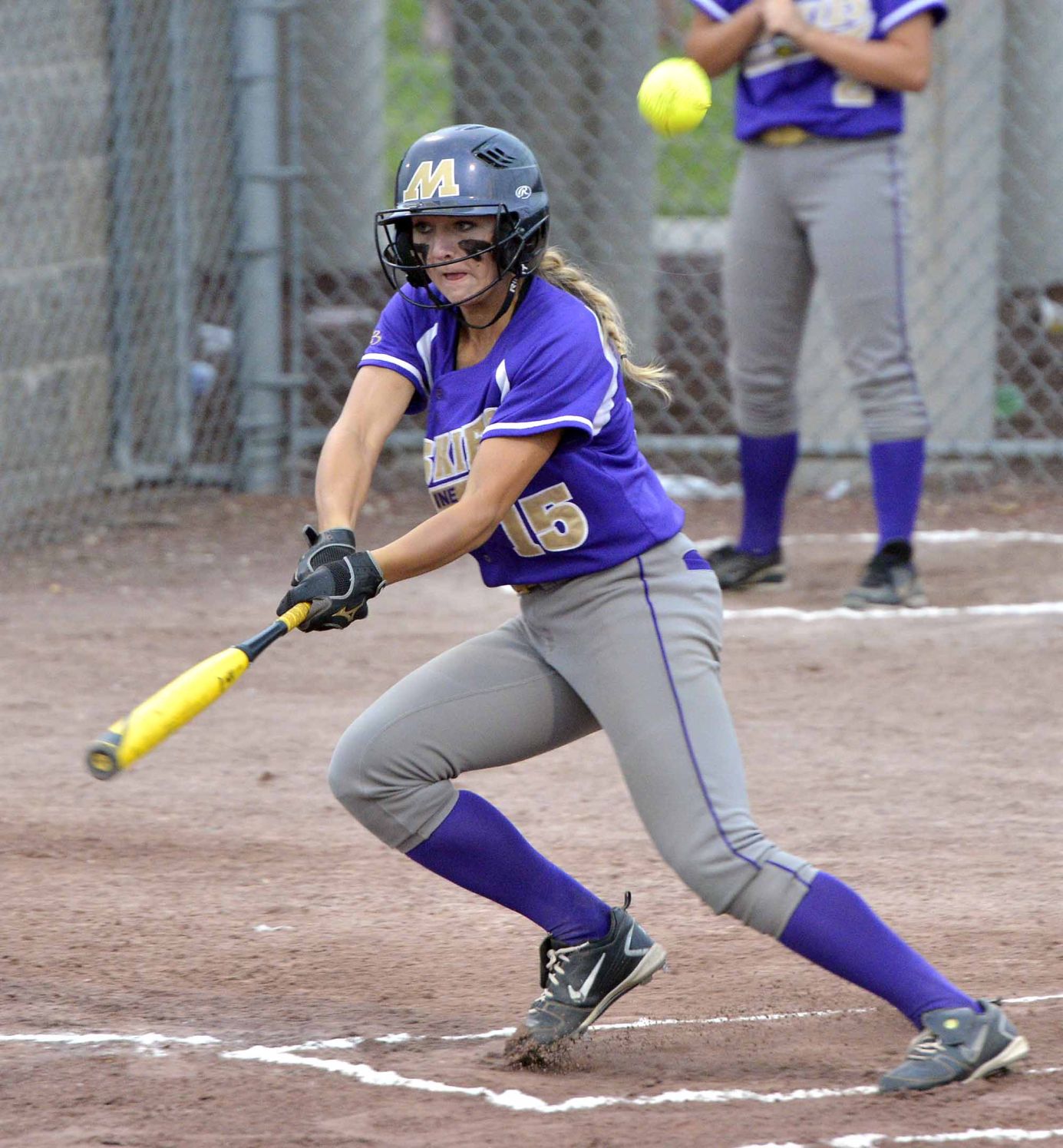 Muscatine vs West Des Moines Valley state softball